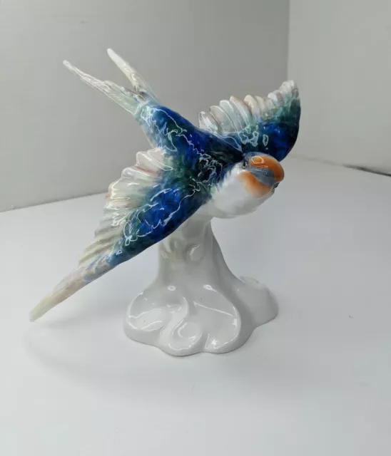 Vintage Crown Staffordshire England Swallow Figurine Designed by J.T. Jones