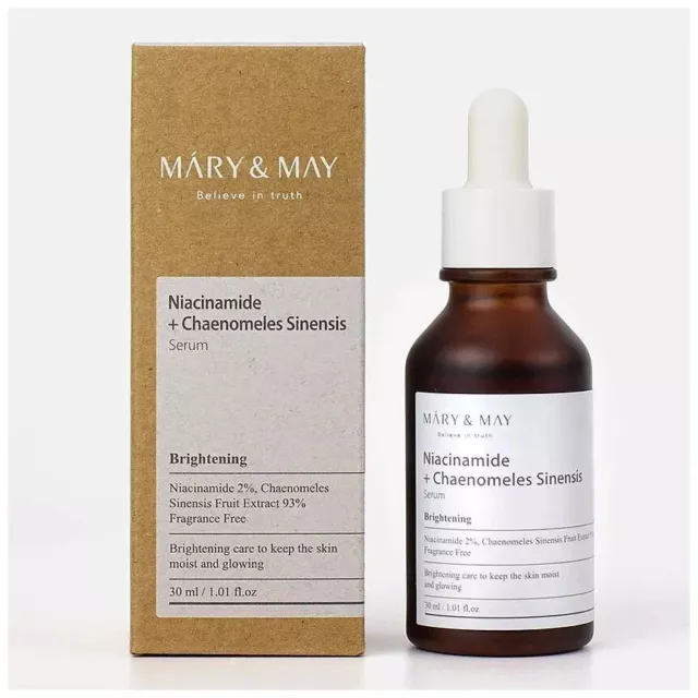 Mary&May Niacinamide+Chaenomeles Sinensis Serum,Korean Cosmetics,Kbeauty,sample