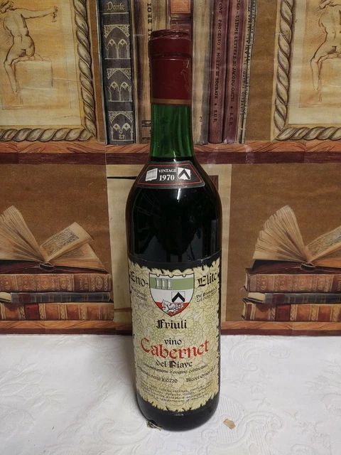 CABERNET VALDO - N.1 Bottiglia Riserva 1970 EUR 30,00 - PicClick IT