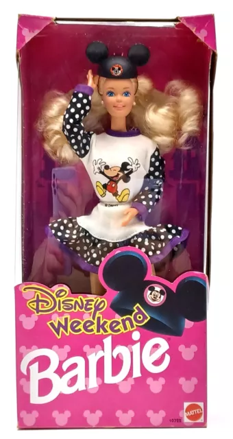 1993 Disney Weekend Barbie Puppe / Disney Exclusive / Mattel 10722, NrfB