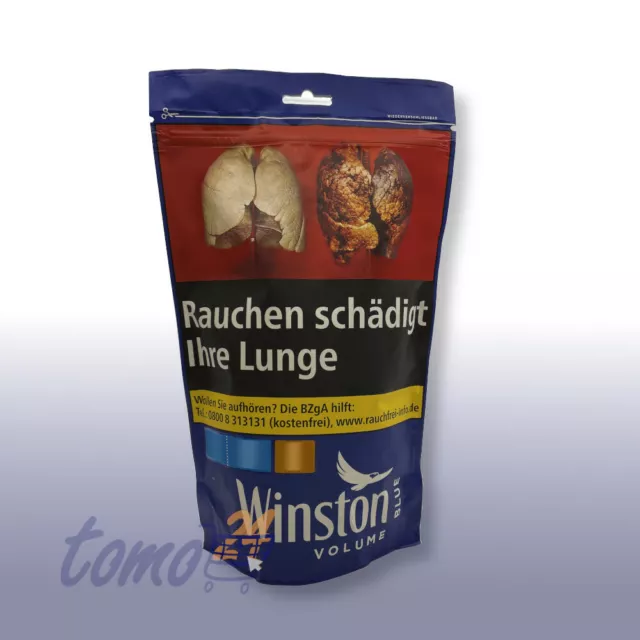 Winston Blau Tabak Nachfüllpack 113g / 24.95€