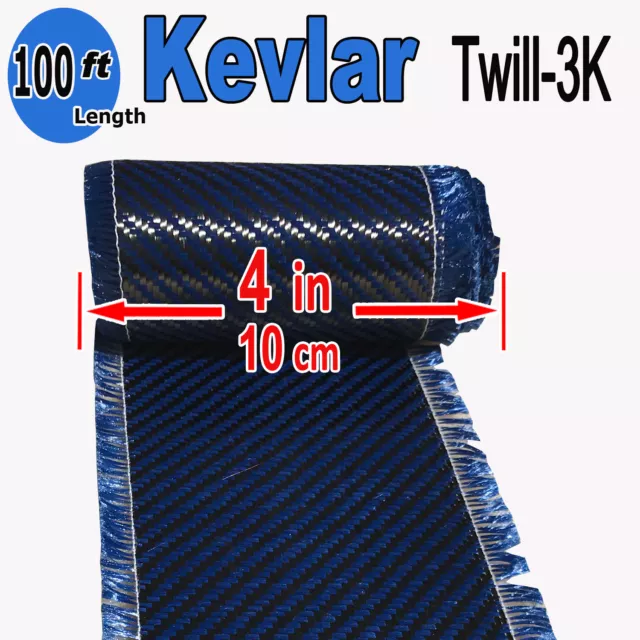 Carbon Fiber/Black Kevlar Fabric 2×2 Twill 3k 50″/127cm 5.5oz