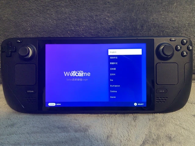 VALVE STEAM DECK 256GB Handheld Console - Black - Great Condition £99. ...