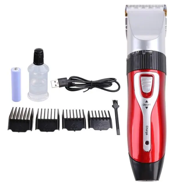 Electric Pet Hair Clippers Dog Cat Feet Paw Shaver Low Noise Grooming Trimmer