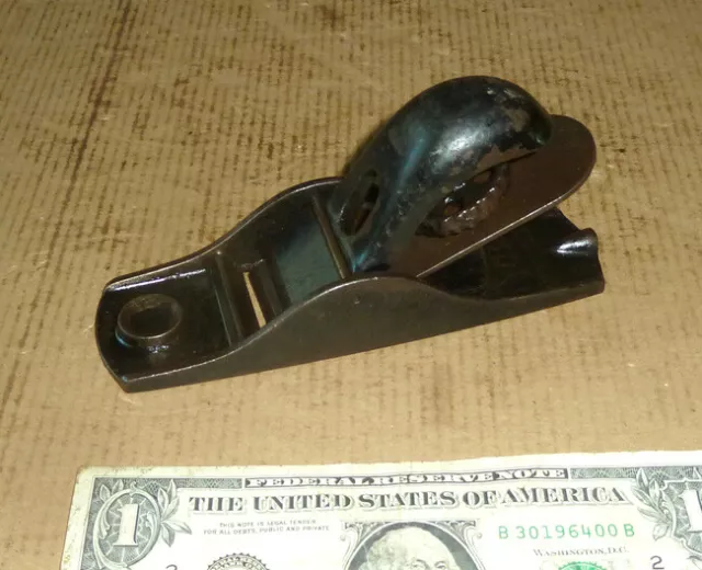Vintage Stanley Bailey Plane No.102,Old Woodworking Tool,Sharp,USA,Shave Wood