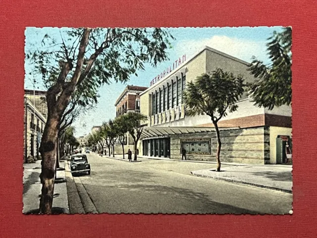 Cartolina - Catania - Via S. Euplio e Teatro Metropolitan - 1969