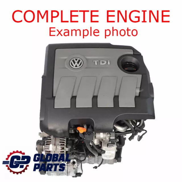 VW Volkswagen Golf 6 Touran Polo Audi A3 1.6 TDI 90CV Moteur Nu CAYB GARANTIE