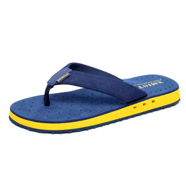 Mens Comfort Thongs Flip Flops Sandals Slip On Shoes Outdoor Beach Slippers 3