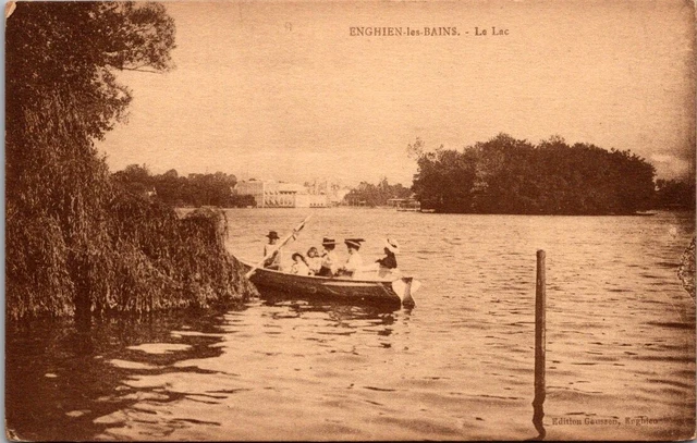 *47892 cpa Enghien les Bains - Le Lac