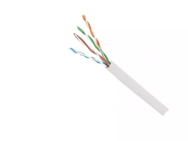 TEL-RJ11-WH/20 BQ CABLE - Câble: téléphonique, RJ11 prise,de deux côtés;  20m; blanc