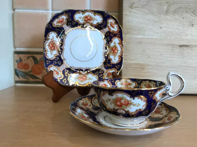 1 Royal Albert Crown China Alhambra Pattern Cup, Saucer & Side Plate (Trio) 5225