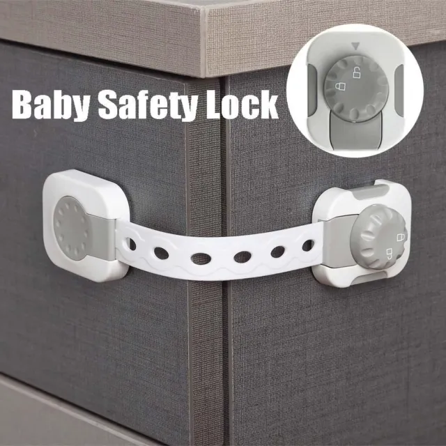 Kids ABS Toddler Cabinet Locks Children Products Drawer Lock Safety Lock