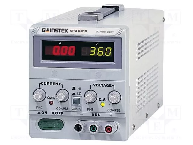 1 piece, Power supply: laboratory SPS-3610 /E2UK