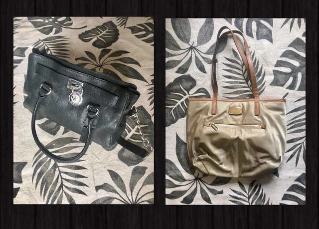 Michael Kors Lot of 2 Staple Wardrobe Purses- Daily and Evening Wear