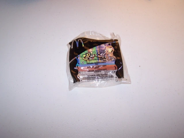 Mc Donald's happy meal : Crash bandicoot Mc Donald's happy meal : Crash bandicoot