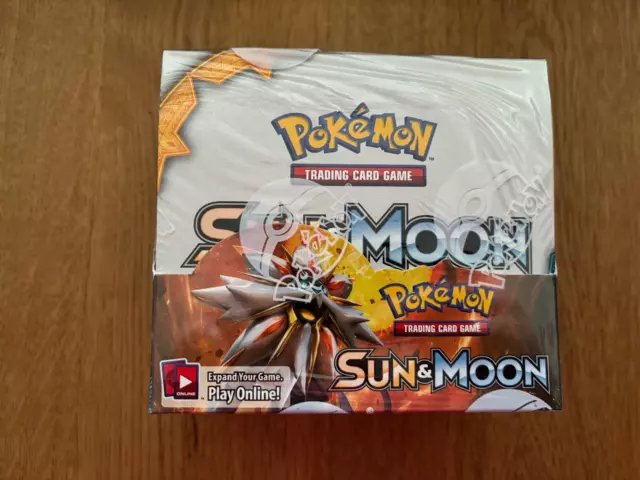 Pokemon TCG Booster Box SM Sun & Moon Base sealed Neu OVP English 36er