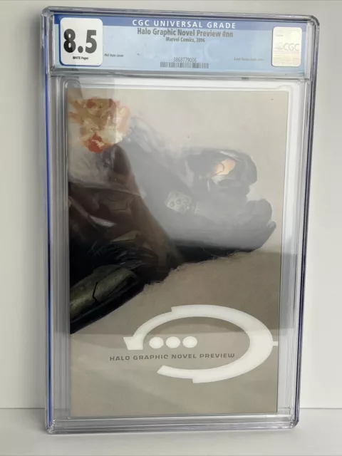 Halo Graphic Novel Preview Marvel CGC 8.5