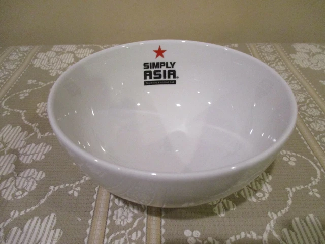 Simply Asia Thai Food Bar Bowl, Continental Vitrified Hotelware South Africa
