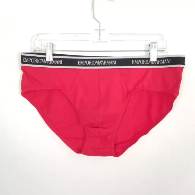 Emporio Armani Mens Classic Core Logo Band US Size XL Red New 3