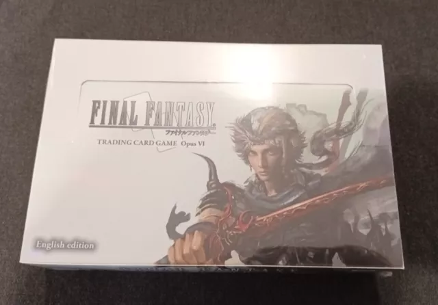 Final Fantasy TCG CCG Trading Card Game Opus 6 VI Booster Box Sealed