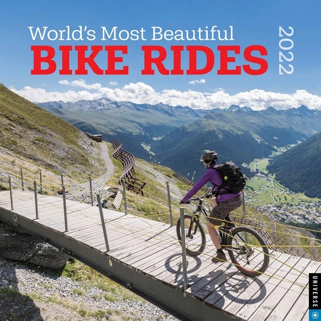 2022 CALENDAR WORLD’S MOST BEAUTIFUL BIKE RIDES Square Wall Calendar ...