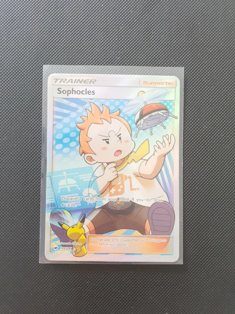 Pokémon TCG Sophokles brennende Schatten 146/147 Holo volle Kunst