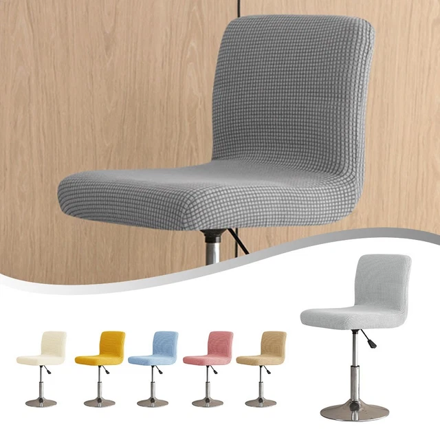 Housse Tabouret Bar Rond Imprimé Peau De Vache Rouge Marron - Élastique Amovible Lavable