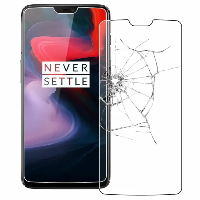 Vitre en Verre trempé OnePlus OnePlus 6 Film Protection Ecran anti casse