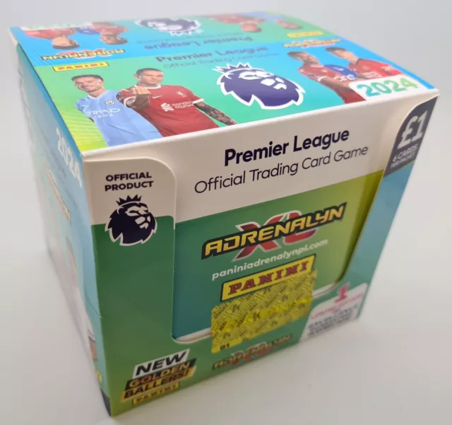 PANINI PREMIER LEAGUE Adrenalyn XL 2023 2024 Trading Cards Booster Box