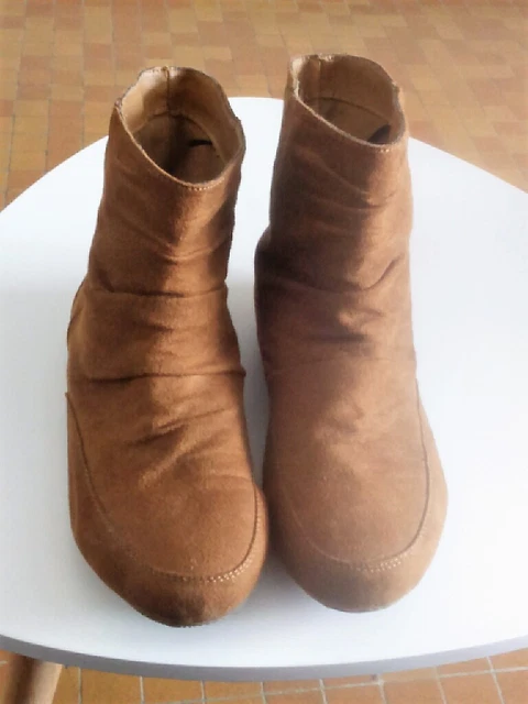 Chaussures Bottines Marron Marque Tex Femme Pointure 36
