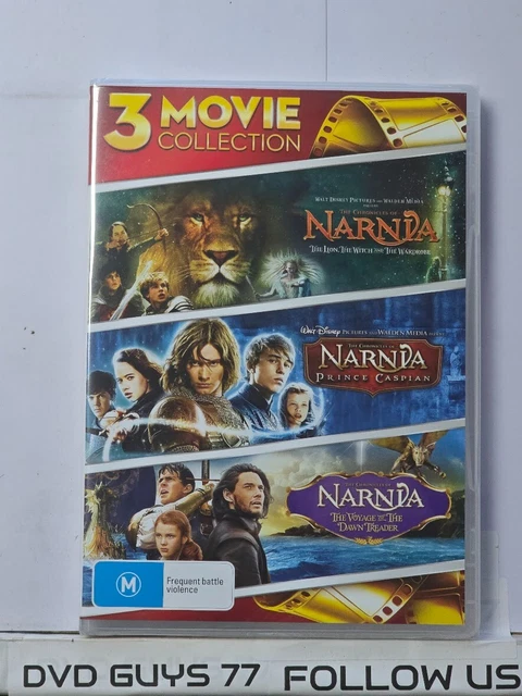 3 MOVIE COLLECTION NARNIA - DVD - Region 4 (NEW SEALED) $35.66 ...