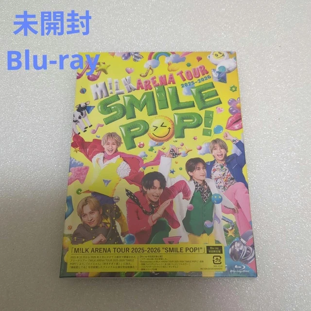 M!LK ARENA TOUR 2025-2026 SMILE POP! Blu-ray Disc £78.40 - PicClick UK