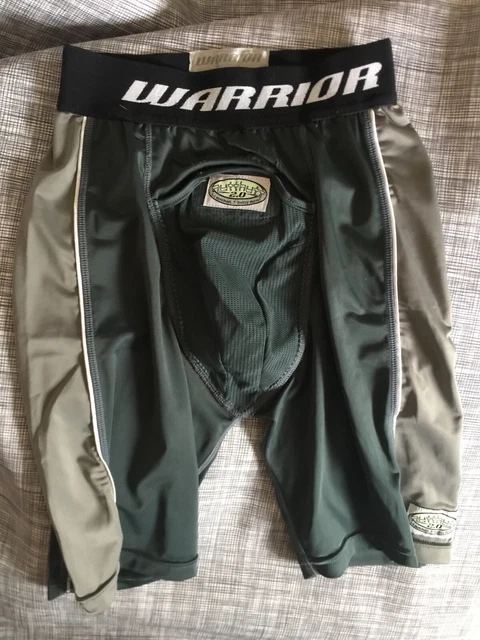 S 28 30 Warrior Nutt Hutt Men's Ballsy Move LACrosse Jock Compression Shorts