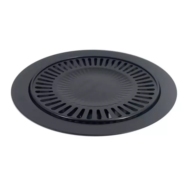 Outdoor Baking Pan 1Pcs 32*32cm Barbecue Cooking Tray Black Iron Brand New