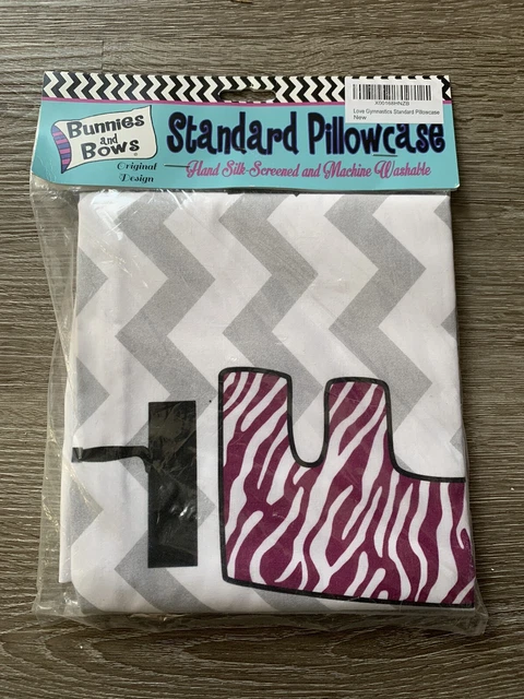 Funda de almohada GIMNASIA Conejos y Arcos Amor Nueva Talla Estándar
