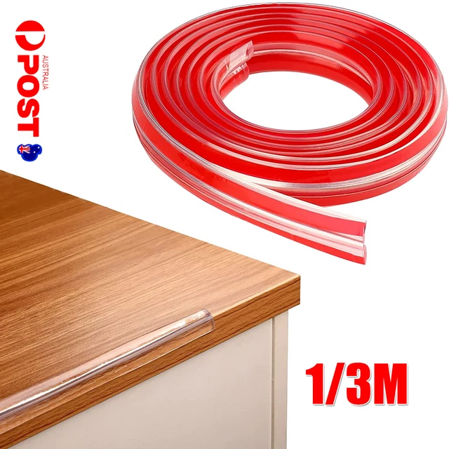 3M Self Adhesive Table Edge Guard Furniture Corner Protector Desk Bumper Strip B