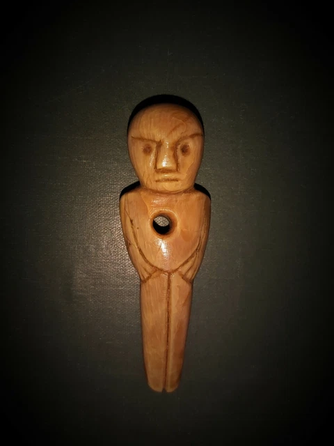 Eskimo Alaska Bering Sea / Aleutian Islands...Shaman's Amulet - c 19th cent. Eskimo Alaska Bering Sea / Aleutian Islands...Shaman's Amulet - c 19th cent.