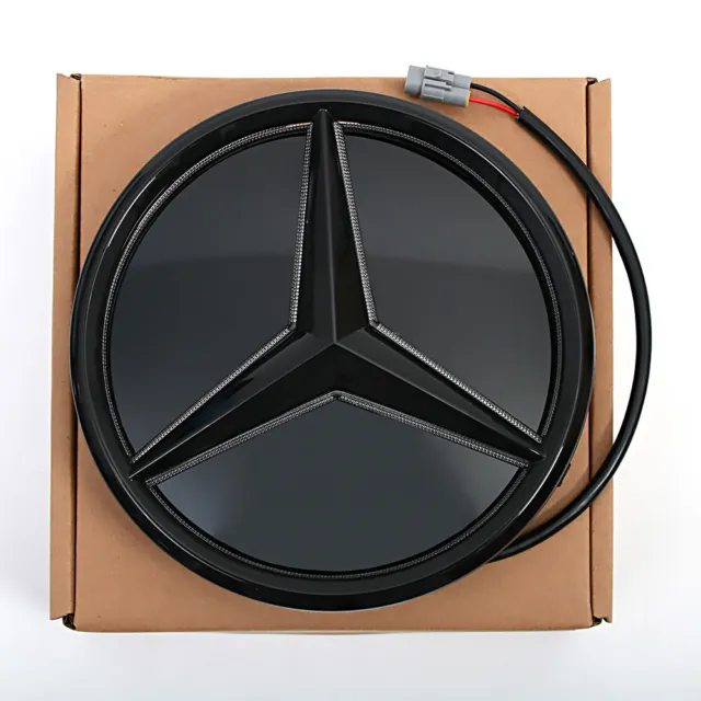 For 2019-22 Mercedes Benz W205 W177 Illuminated Mirror Star Emblem Grille Badge