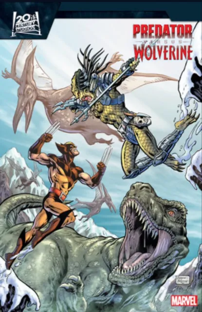 Marvel Comics ‘Predator Vs. Wolverine’ #4 (2023) Jurgens Variant Cover