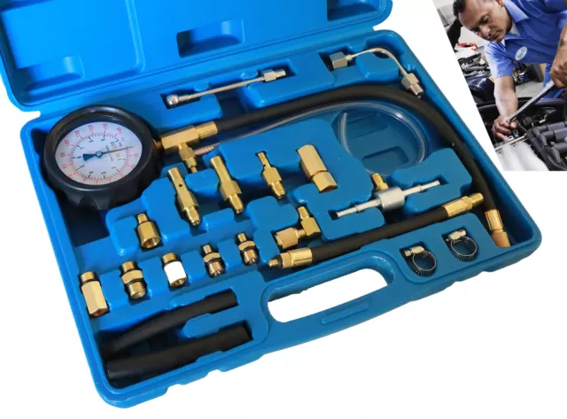 Kit tester pressione di compressione per motore misuratore iniezione auto