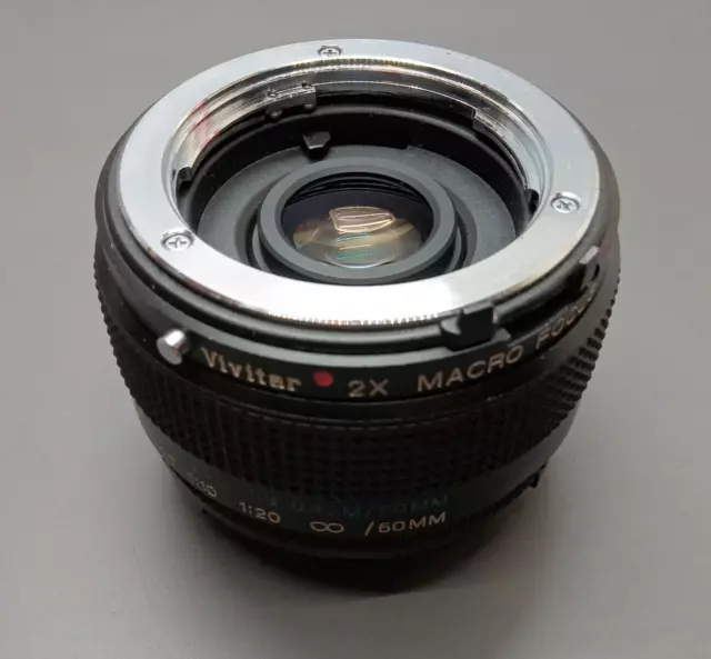 Vivitar 2x Macro Focusing Teleconverter MC for Minolta M/MD Mount Excellent