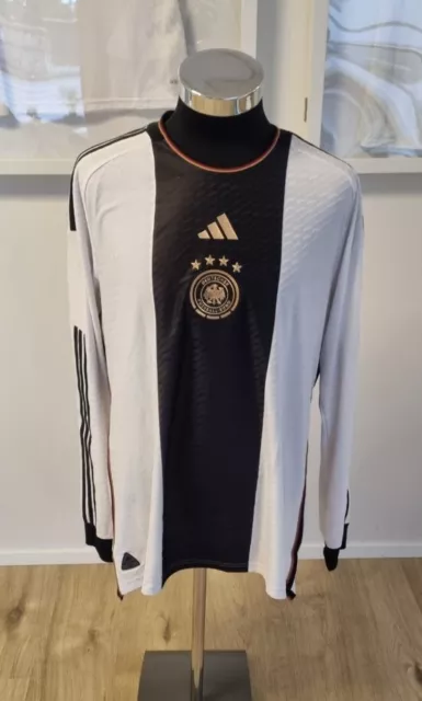 adidas DFB Deutschland Trikot Heim WM 2022 EM 2024 Gr. XL Spielerversion