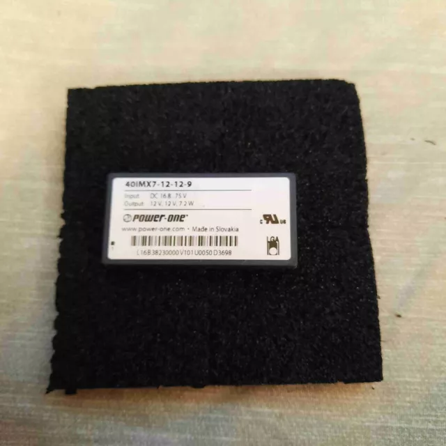 Power One 40IMX7-12-12-9 DC-DC Input 16.8-75V Output 12V Converter