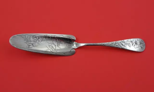 Pattern Unknown by Knowles Sterling Silver Jelly Cake server acid etched 7 5/8"