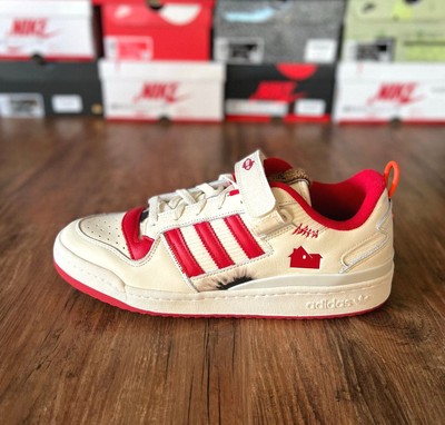 ADIDAS FORUM LOW x Home Alone White 2021 Men's Size 10.5 Low Top Shoes Sneakers EUR 103,92 