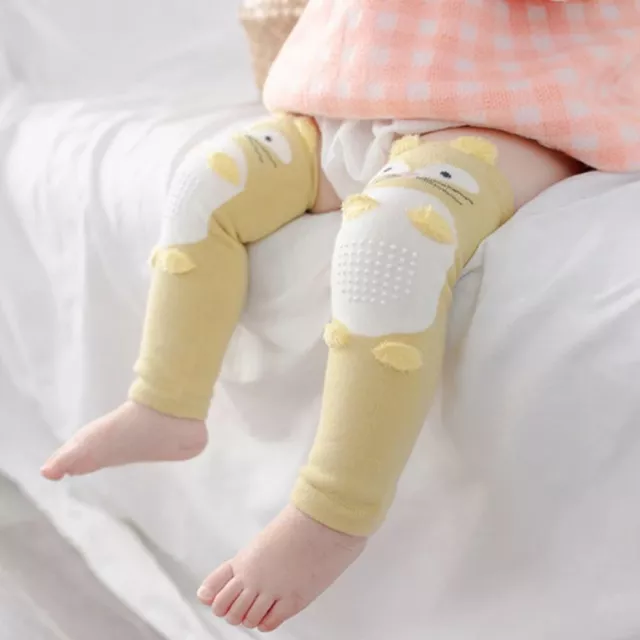 Crawling Knee Protector Baby Knee Pad Infant Elbow Cushion Long Leg Warmer