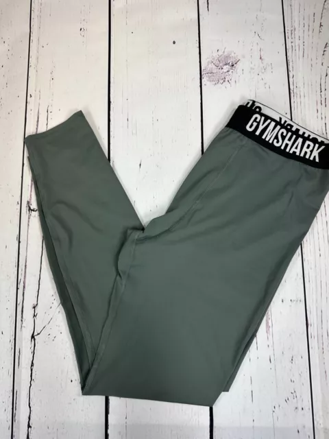NEW MENS GYMSHARK Element Baselayer Leggings - Onyx Grey - Size