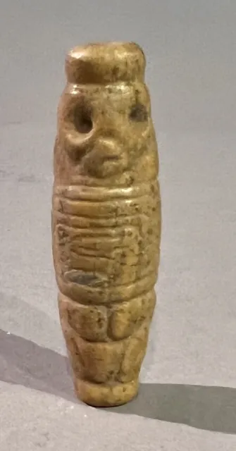 Taino. Full Body Anthropic Stone  Bead. PreColumbian