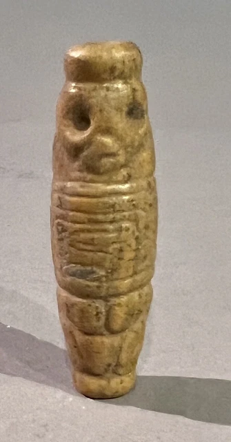 Taino. Full Body Anthropic Stone  Bead. PreColumbian