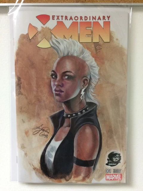 Extraordinary X-men #1 (2016) Phantom Variant Siya Oum Cover! Marvel Comics